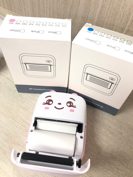 mini impresora + cinco rollos + REGALO