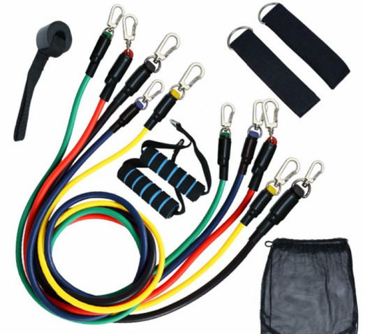 Juego de bandas de resistencia + 3 REGALOS c