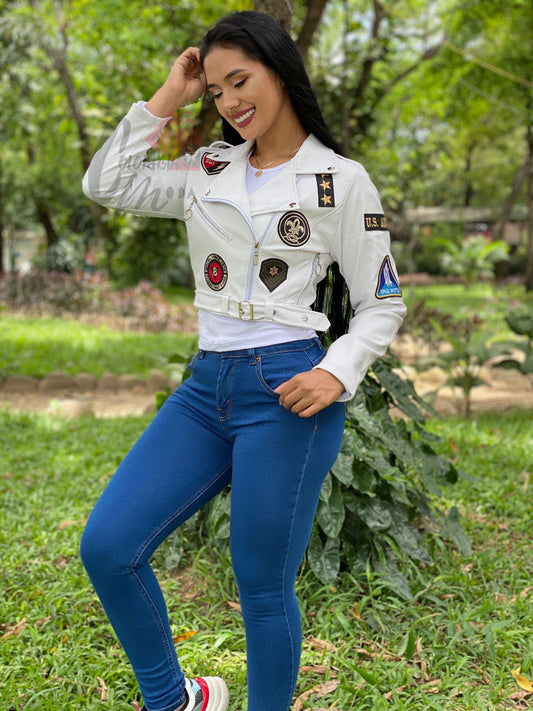 CHAQUETA MILITAR DE MUJER